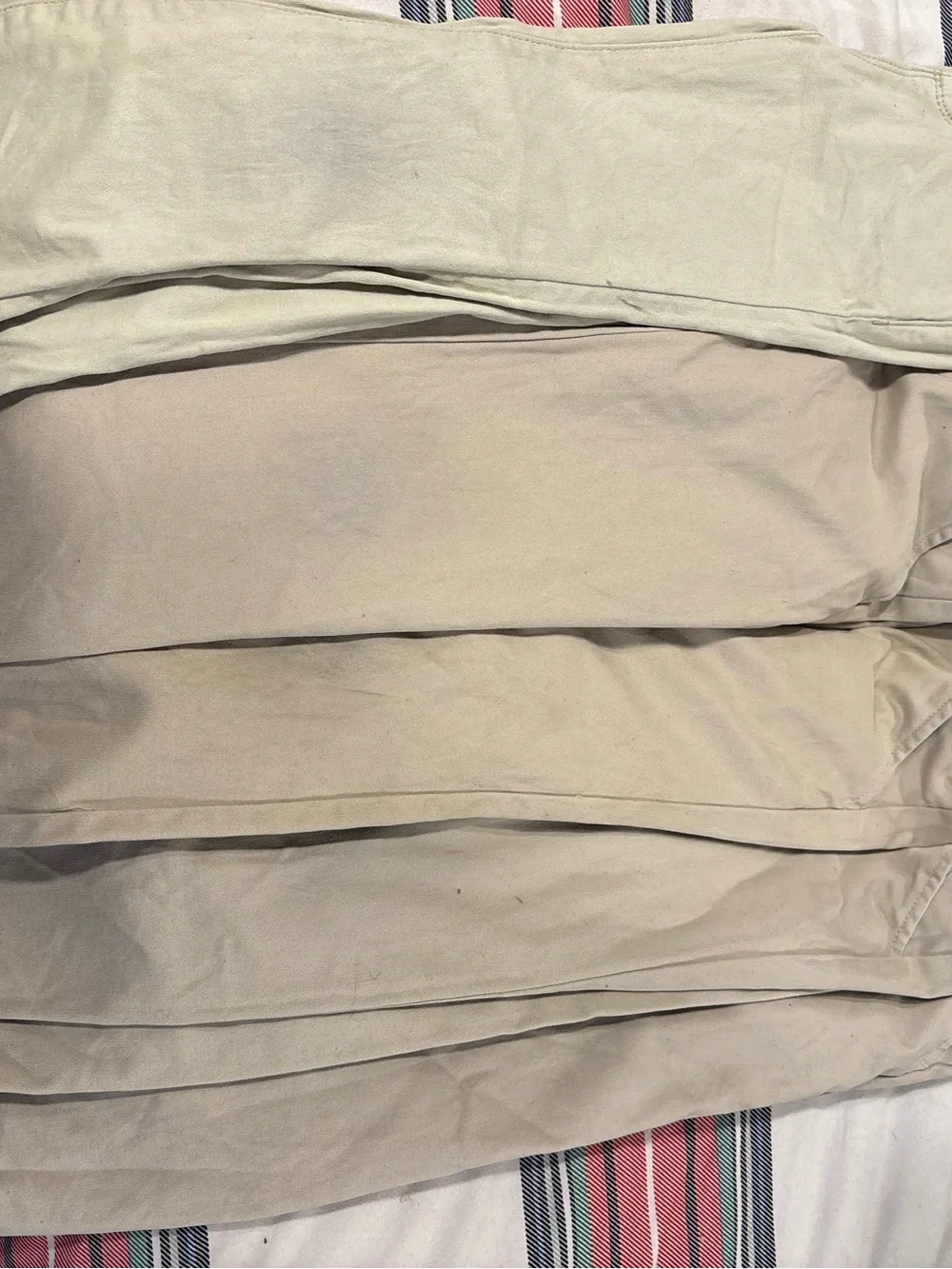 Girls uniform khaki pants